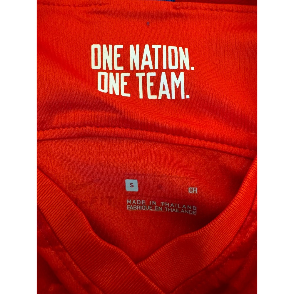 Nike USWNT Women Soccer Jersey Red Star Pattern 2019 Away Kit Small AJ4398-657 - Picture 5 of 6